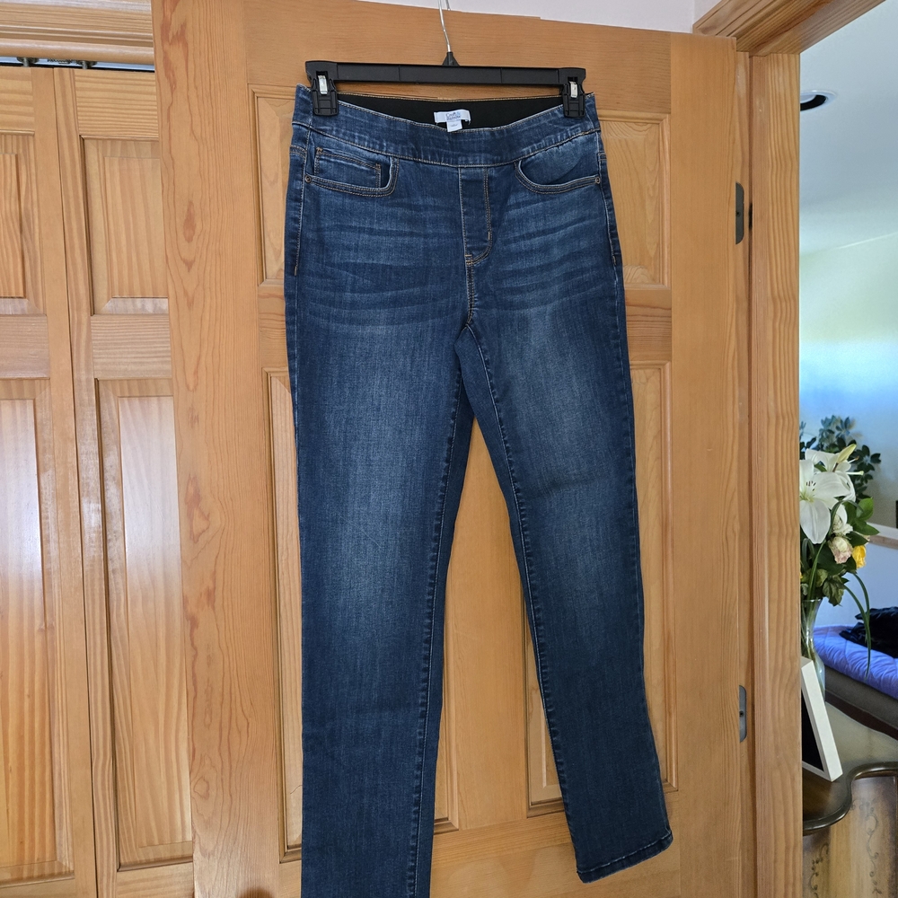Croft & Barrow Dark Blue Straight Leg Jeans